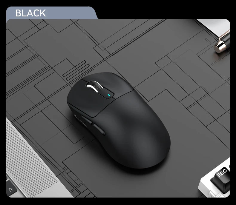 Attack Shark X3Pro X3 Wireless Mouse Lightweight PAW3395 26000dpi Tri-Mode Connection Macro Gaming Mouse for Win/Xbox/PS/Mac