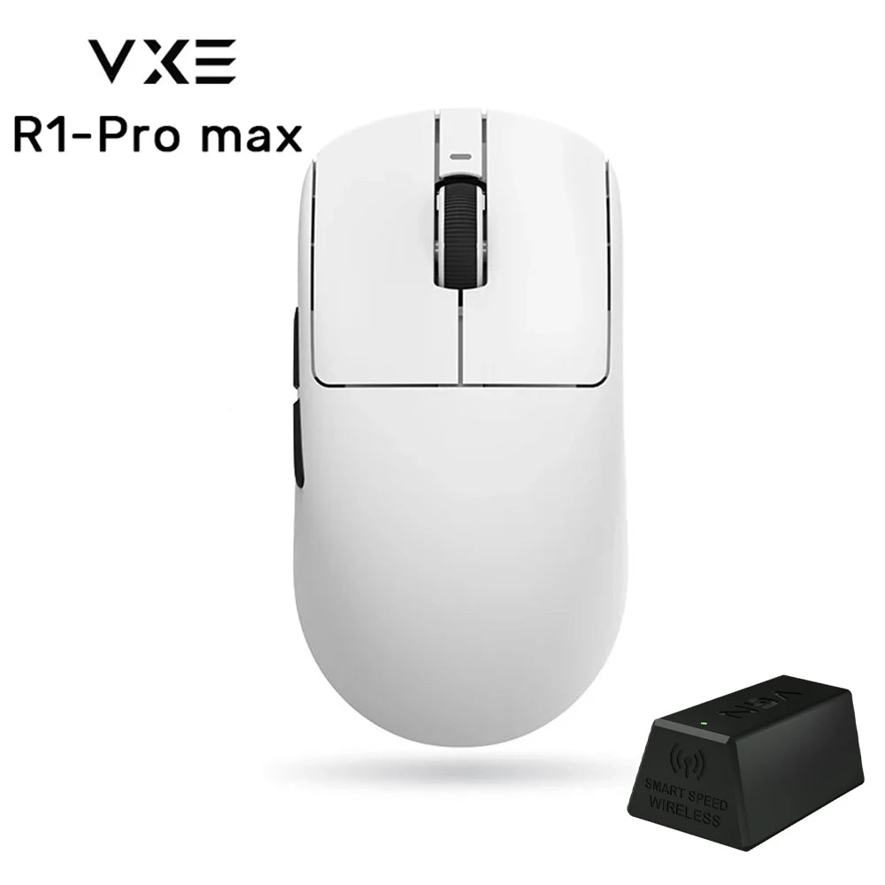VXE Dragonfly R1 Pro Max Wireless Mouse R1 SE Light weight PAW3395 Nordic52840 4KHz Smart Speed X FPS Office Gaming Mouses Gift