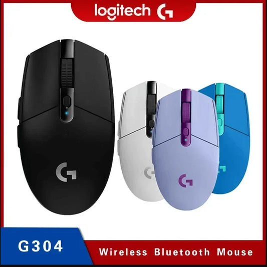 Original Logitech G304 Ligthspeed Wireless Gaming Mouse, Hero 12K Sensor, 12000DPI, 6 Programmable Buttons, Compatible PC MacOS