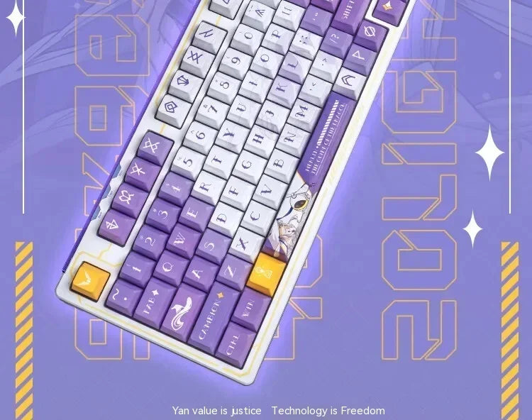 VALKYRIE VK99 Mechanical Keyboards RGB Wireless Bluetooth 2.4G Wired 3Mode Full Key Hot Swapping Gaming Keyboard Custom PC Gifts