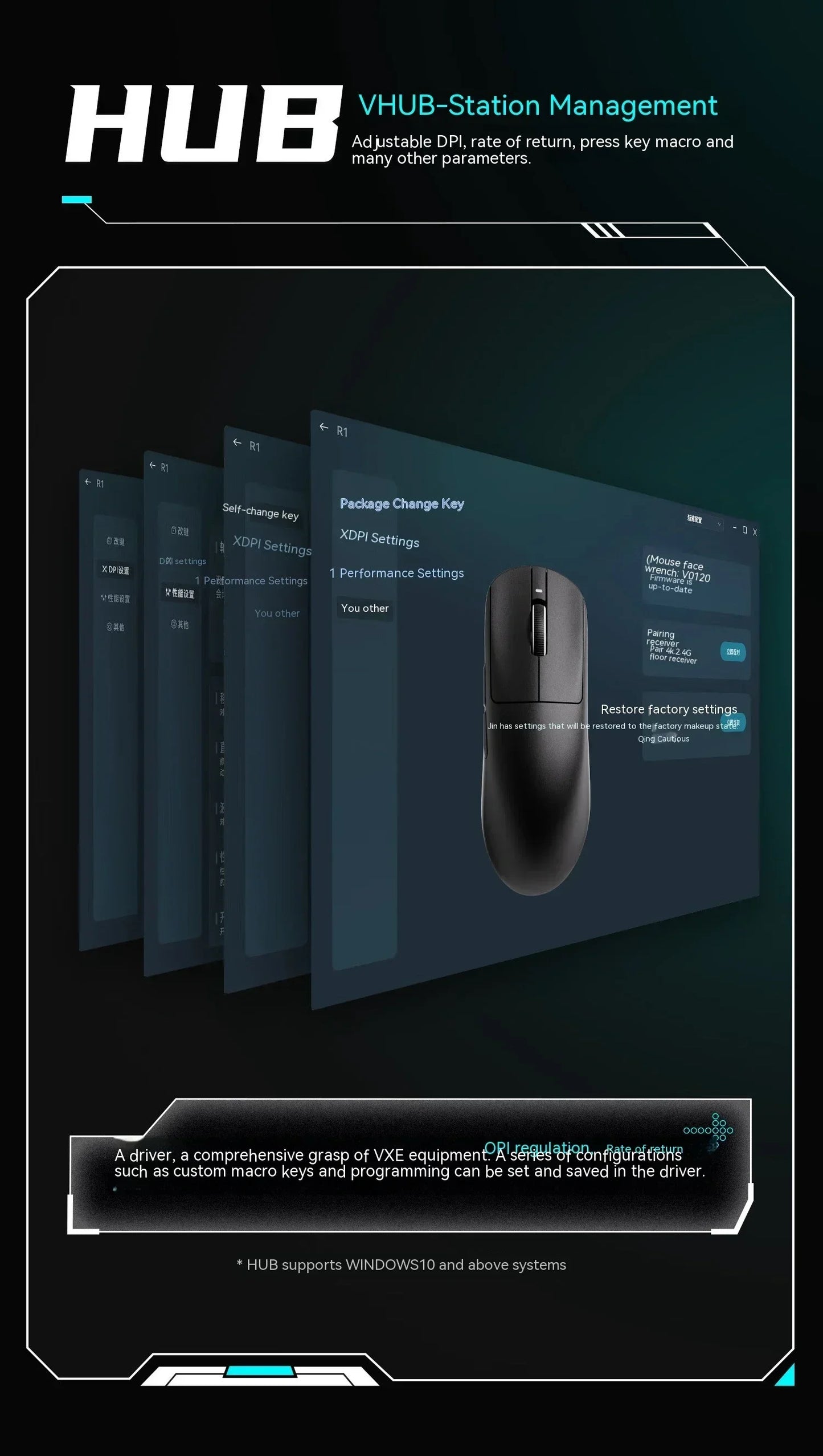 Vgn Vxe Paw3395 Lightweight Mouse Bluetooth Wireless Dragonfly R1 R1 Se Pro Max Gaming Mouse Pc Gaming Accessories Custom Mice