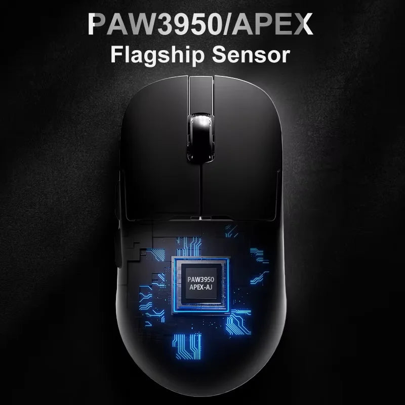 AJAZZ AJ159 APEX/AJ159PRO Wireless Gamer Mouse with RGB Magnetic Charging Base Lightweight AJ159P Gaming Mouse for PC Laptop