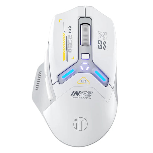 Inphic IN9 Wireless Gaming Mouse Rechargeable PAW3311 Bluetooth Mouse RGB Lighting Effect Desktop Computer Laptop Universal