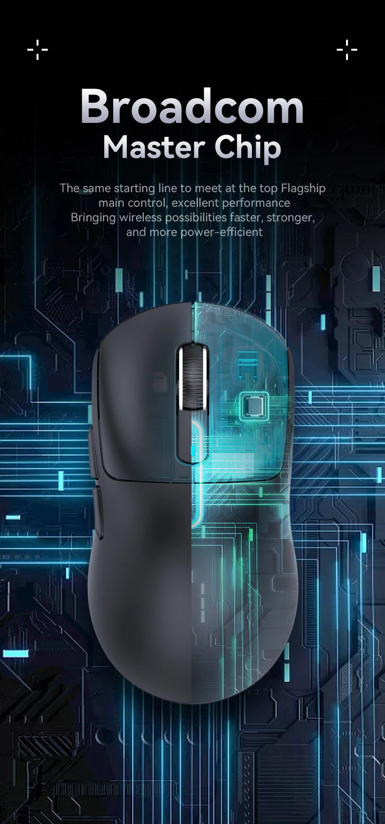 Attack Shark X3Pro X3 Wireless Mouse Lightweight PAW3395 26000dpi Tri-Mode Connection Macro Gaming Mouse for Win/Xbox/PS/Mac