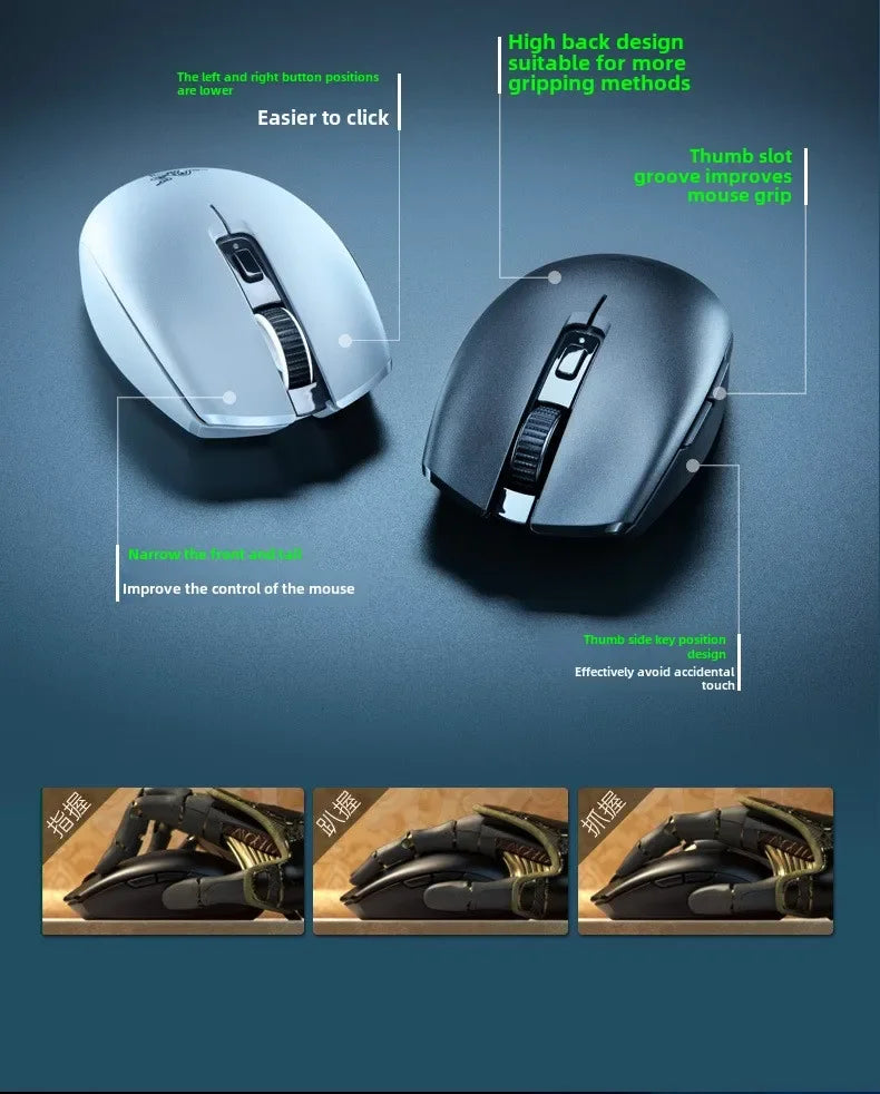 Razer Orochi V2 Mobile Wireless Gaming Mouse Lightweight 2 Wireless Modes 5G Mice Advanced 18K DPI Optical Sensor