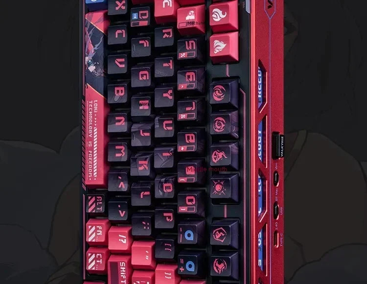 VALKYRIE VK99 Mechanical Keyboards RGB Wireless Bluetooth 2.4G Wired 3Mode Full Key Hot Swapping Gaming Keyboard Custom PC Gifts