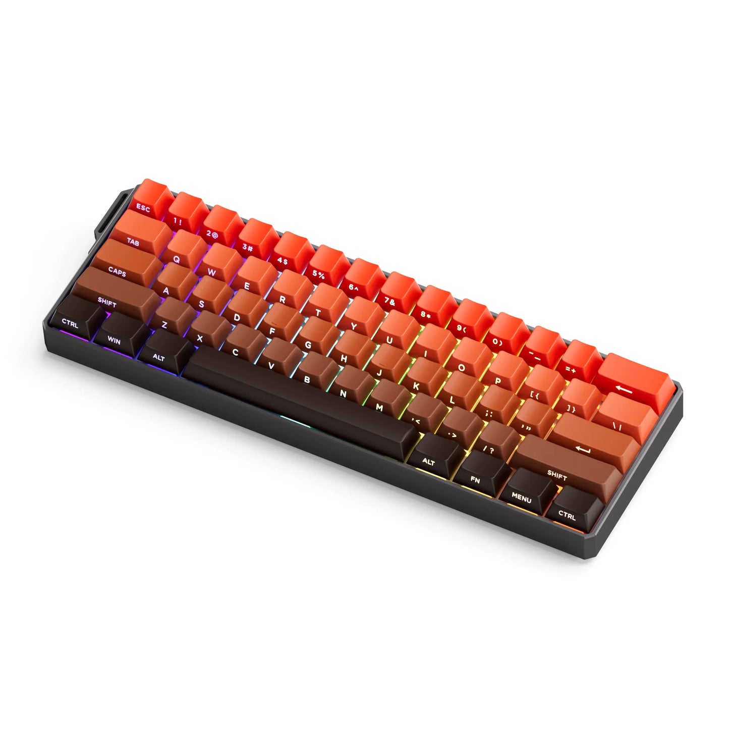 MONSGEEK FUN60 Mechanical Keyboard Magnetic Switch 60% Gaming Keyboard Rapid Trigger 0.01 mm 8K HE/TMR eSports Custom Keyboard