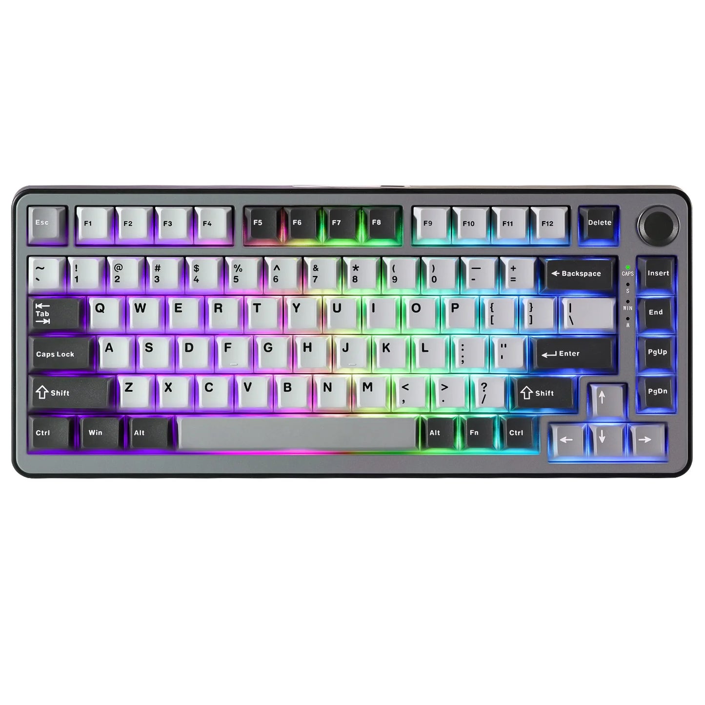 YUNZII RT75 Rapid Trigger Gaming Keyboard, Hall Effect Magnetic Mechanical Keyboards for Gamers, RGB 75% Keyboard for Mac/Win