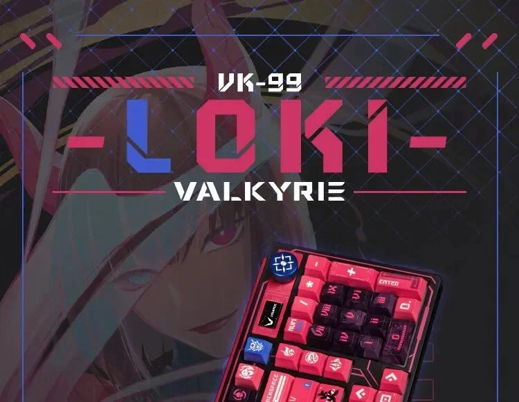 VALKYRIE VK99 Mechanical Keyboards RGB Wireless Bluetooth 2.4G Wired 3Mode Full Key Hot Swapping Gaming Keyboard Custom PC Gifts