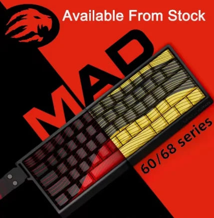 Madcatz Mad60 Mad68 HE 8k Mechanical Keyboard Magnetic Switch Wired 60% 68% Gaming Keyboards Rapid Trigger Rgb Customs Keyboards