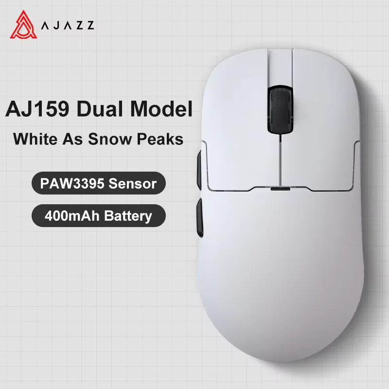 AJAZZ AJ159 APEX/AJ159PRO Wireless Gamer Mouse with RGB Magnetic Charging Base Lightweight AJ159P Gaming Mouse for PC Laptop