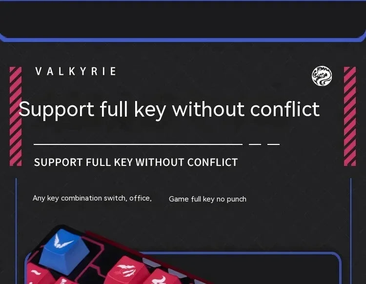VALKYRIE VK99 Mechanical Keyboards RGB Wireless Bluetooth 2.4G Wired 3Mode Full Key Hot Swapping Gaming Keyboard Custom PC Gifts
