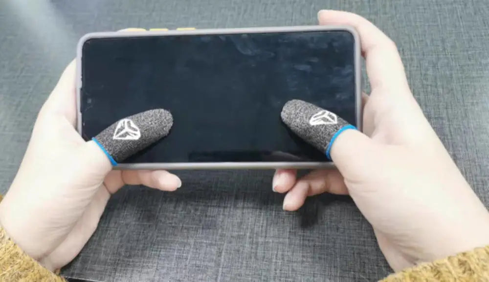 10 Pcs Mobile Game Fingertip Gloves Sweatproof Anti-slip Touch Screen Finger Sleeve Breathable Gaming Fingertip Cover For Gamer
