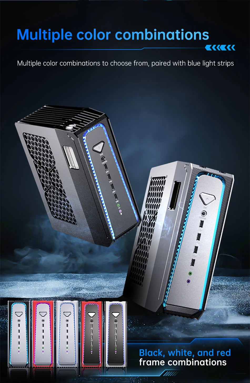 MSECORE SL800 Liquid cooled computer Gaming PC Intel Core I5 I7 I9 RTX4070 12G Windows 11 DDR5 NVMe SSD Desktop Gaming PC