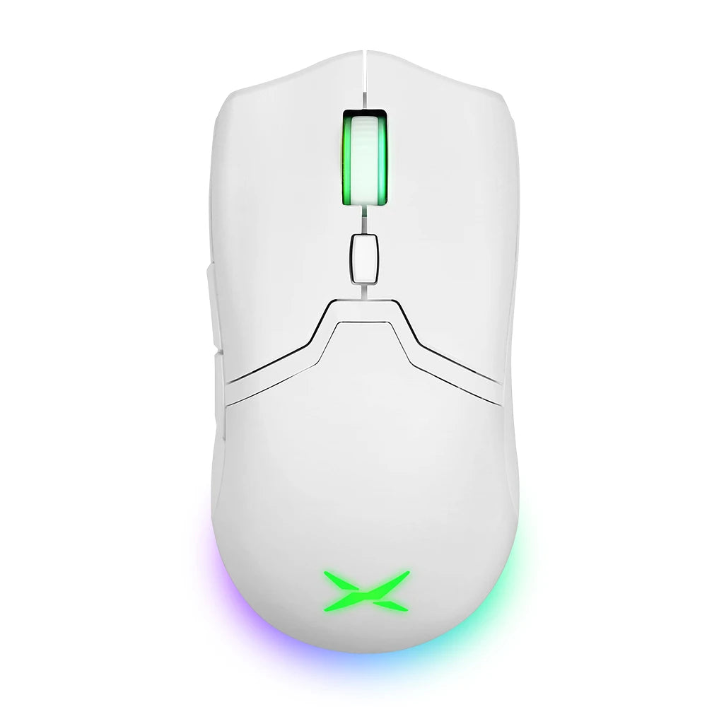 Delux M800PRO PAW3395 Wireless Gaming Mouse RGB light 26000DPI Wired Programmable Rechargeable Mice for PC Laptop Gamer
