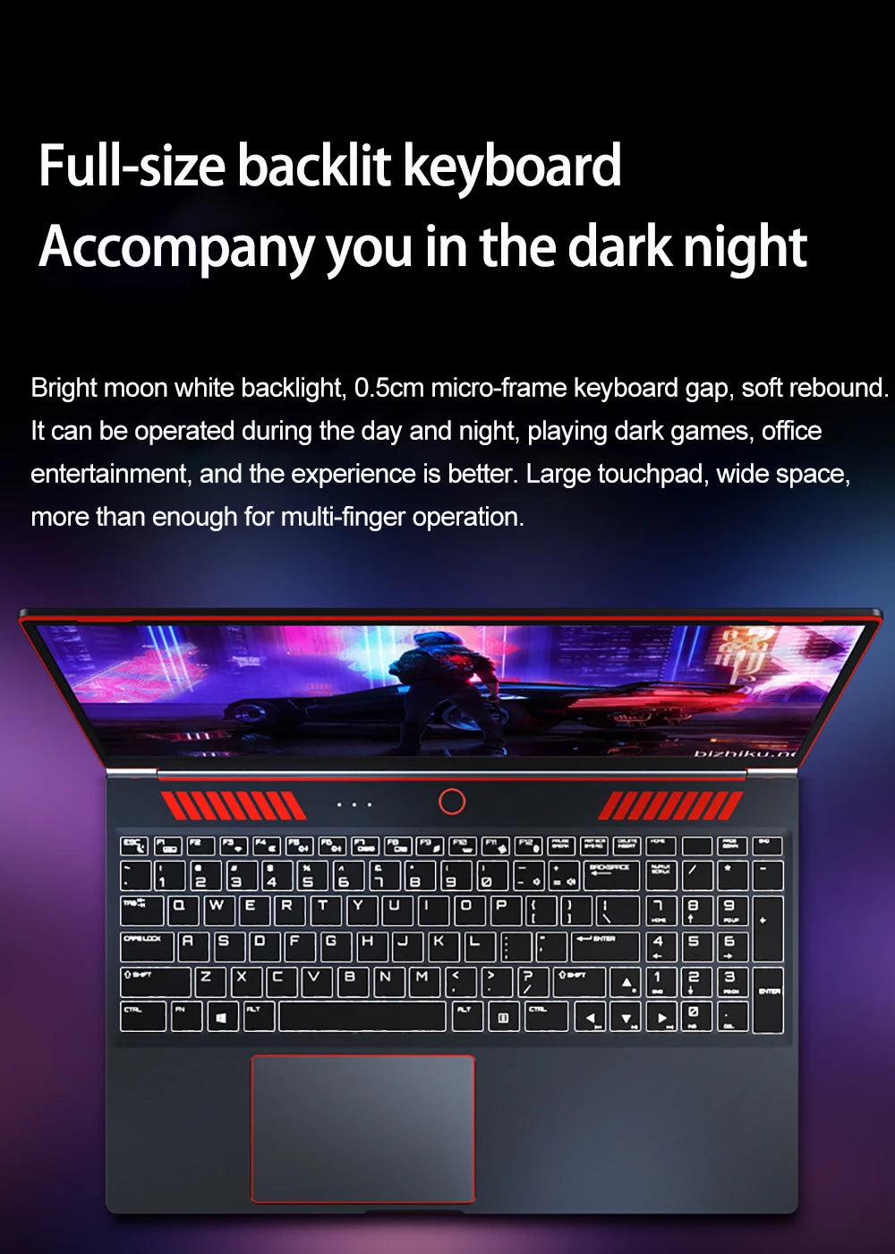 YSJMNPC Gaming Laptop Computer Intel Core i9-13900H NVIDIA RTX 4050 6G 16 Inch IPS 2*DDR5 MAX 64GB 2*M.2 PCIE SSD WIFI
