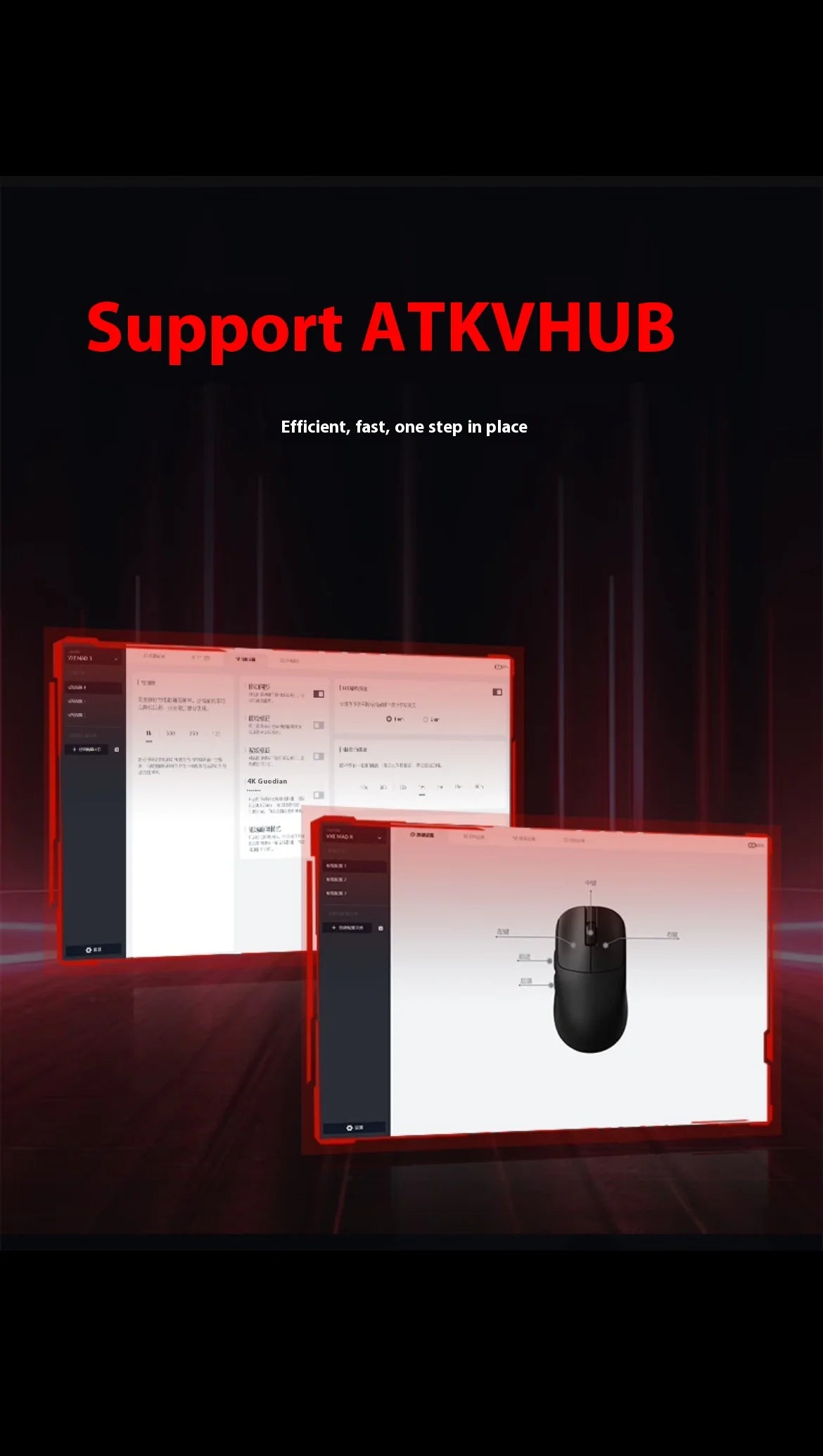 The New Vxe Mad R/R Major Gaming E-Sports Mouse Paw3395/3950 Dual-Mode Nonporous Lightweight Ergonomic Standard 8k