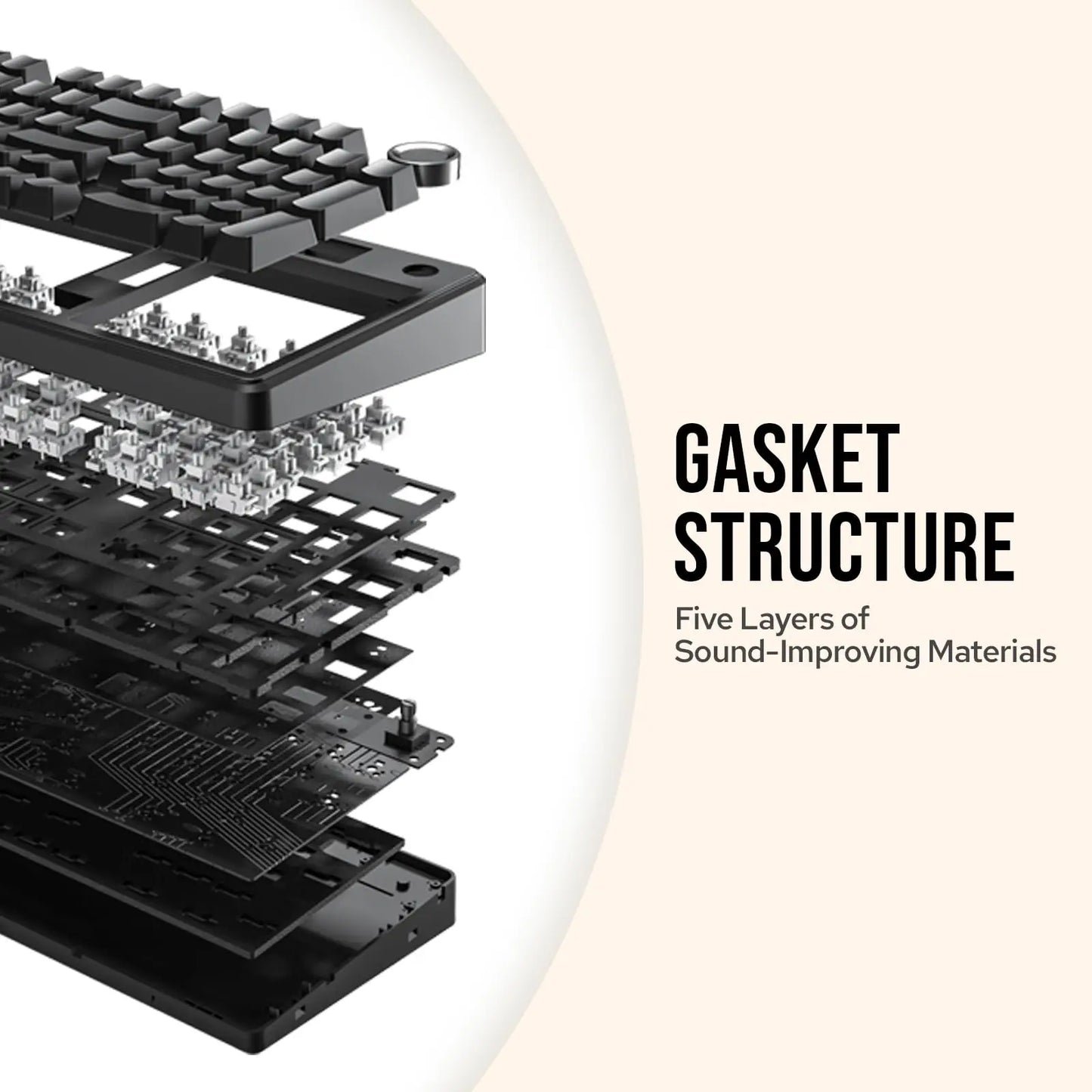 Aula F99 PRO 96% Mechanical Gaming Keyboard BT5.0/USB-C/2.4G Wireless Hot Swappable Gasket Custom Keyboard With 8000mAH Battery