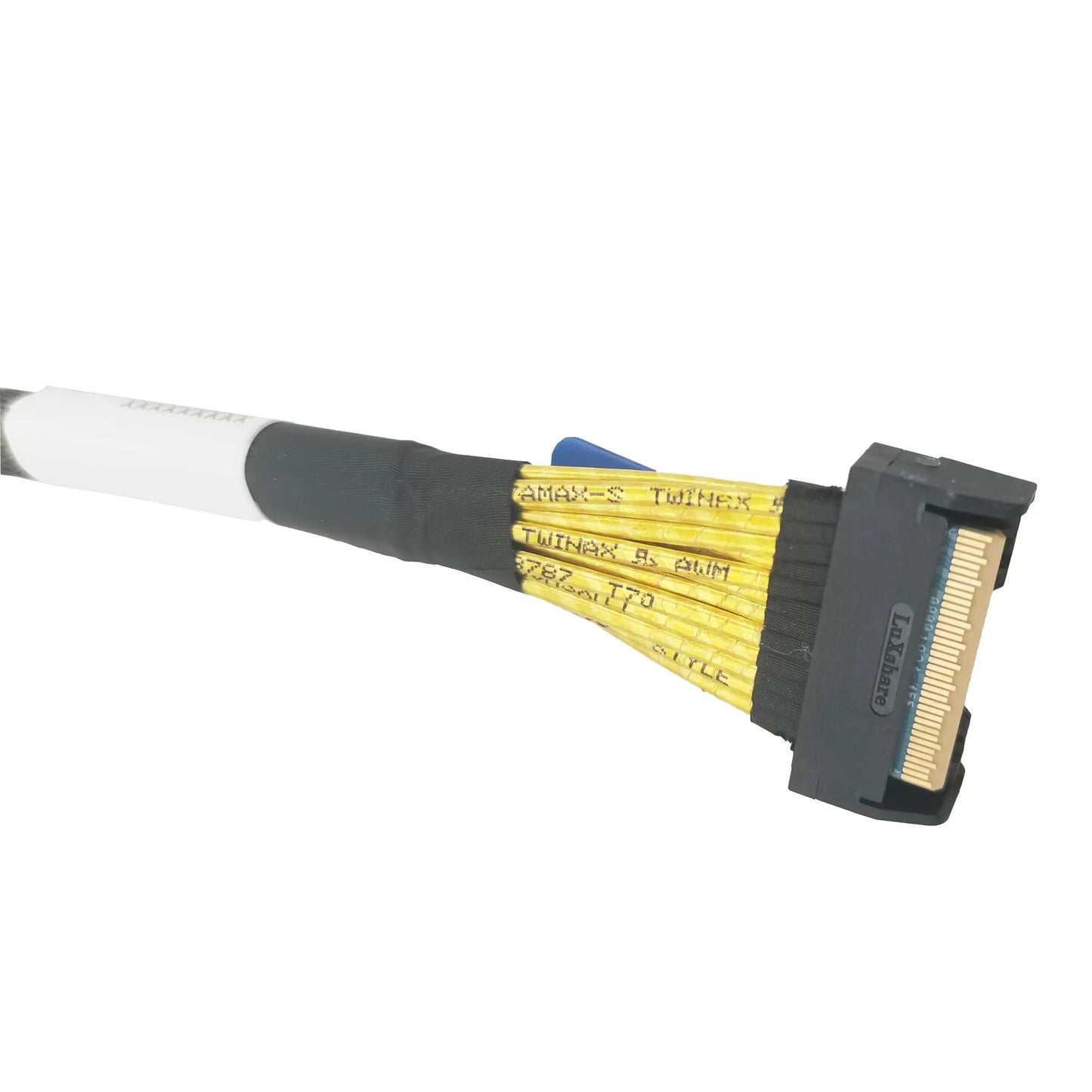 PCIe5.0 MCIO 8i to MCIO 8I cable L=0.5M  Low insertion loss