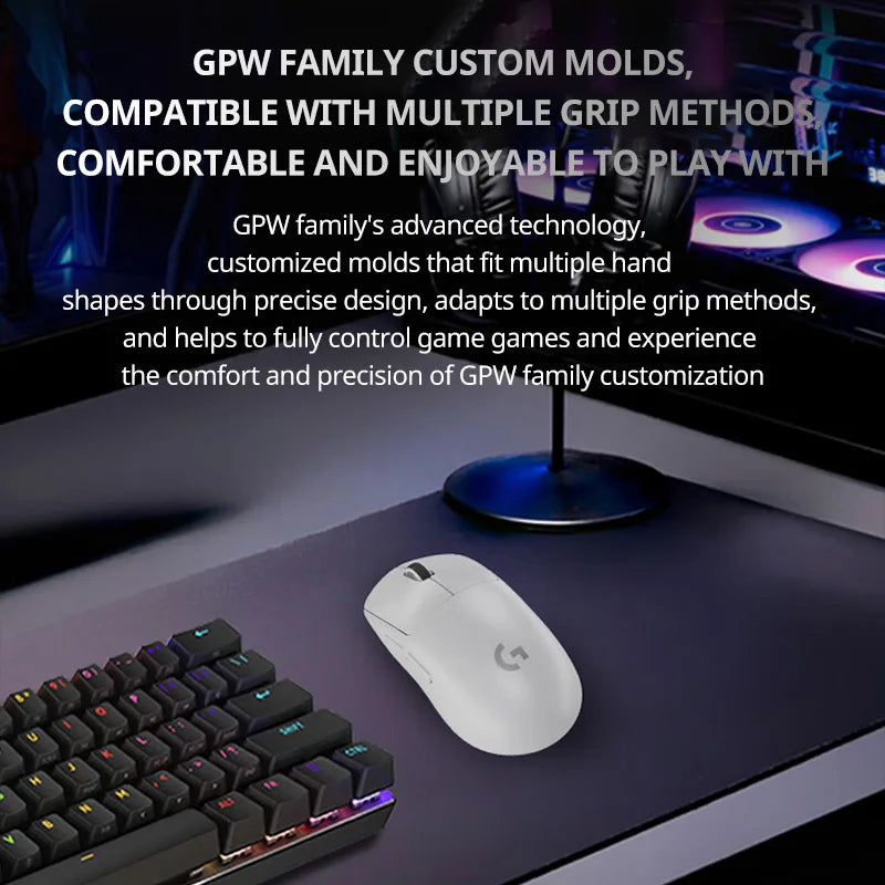 Logitech G PRO X Superlight 2 SE wireless gaming mouse, HERO 2 sensor, 44000DPI, 888IPS, G hub, Type-C interface