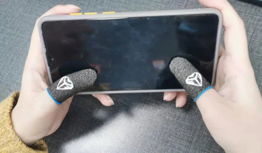 10 Pcs Mobile Game Fingertip Gloves Sweatproof Anti-slip Touch Screen Finger Sleeve Breathable Gaming Fingertip Cover For Gamer