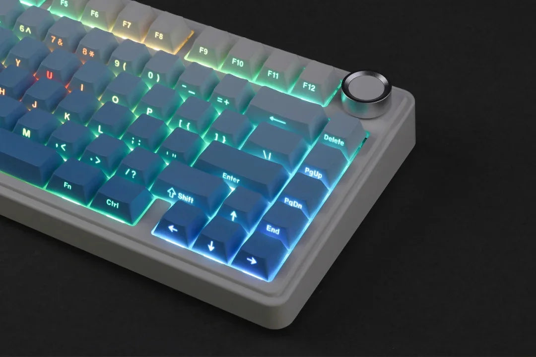 AULA F75Pro Gasket Mounted Wireless Gaming Mechanical Keyboard RGB Customized 75% Layout Side-engraving PBT Keycaps