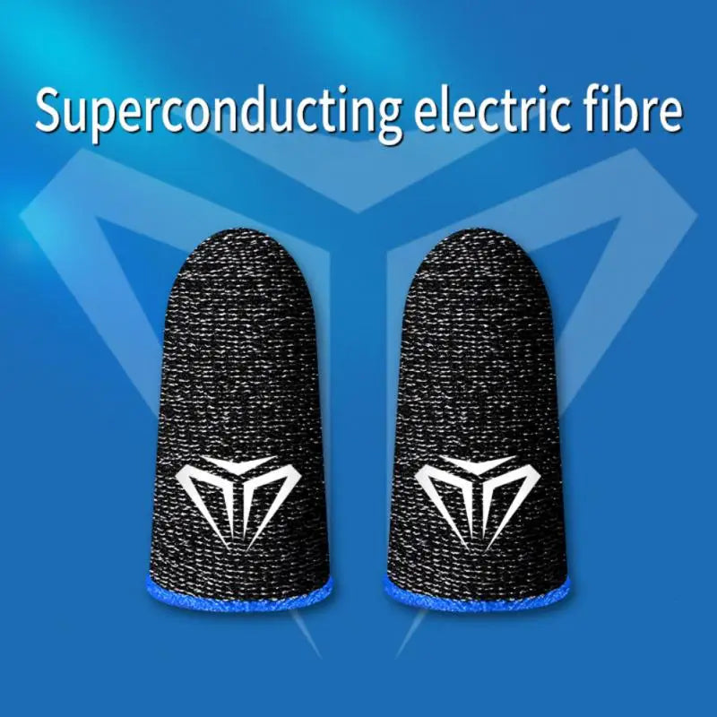 10 Pcs Mobile Game Fingertip Gloves Sweatproof Anti-slip Touch Screen Finger Sleeve Breathable Gaming Fingertip Cover For Gamer