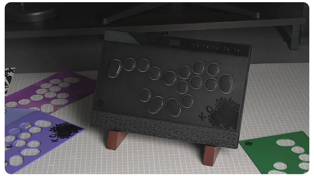 Haute42 Magnetic Stickless Arcade Controller Keyboard C16-S Hitbox Leverless Controller For PC/PS4/PS5/Switch Fight Stick Hitbox