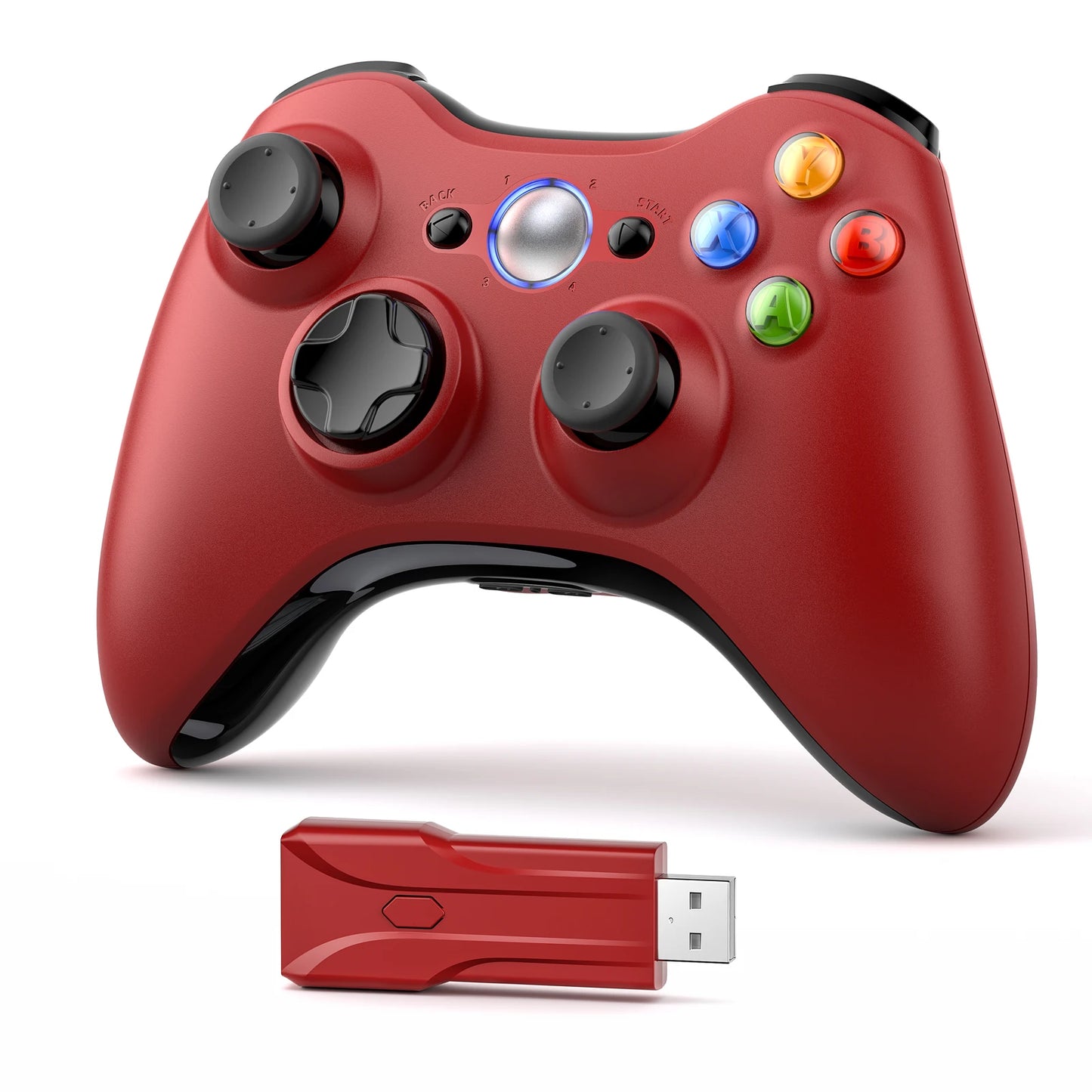 2.4G Xbox 360 Gamepad Wireless/Wired Controller Supports Xbox 360/360 Slim/Pc/Steam Gamepad For  Pc Game Controller Joypad