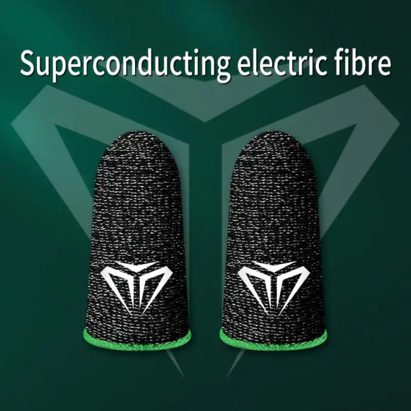 10 Pcs Mobile Game Fingertip Gloves Sweatproof Anti-slip Touch Screen Finger Sleeve Breathable Gaming Fingertip Cover For Gamer