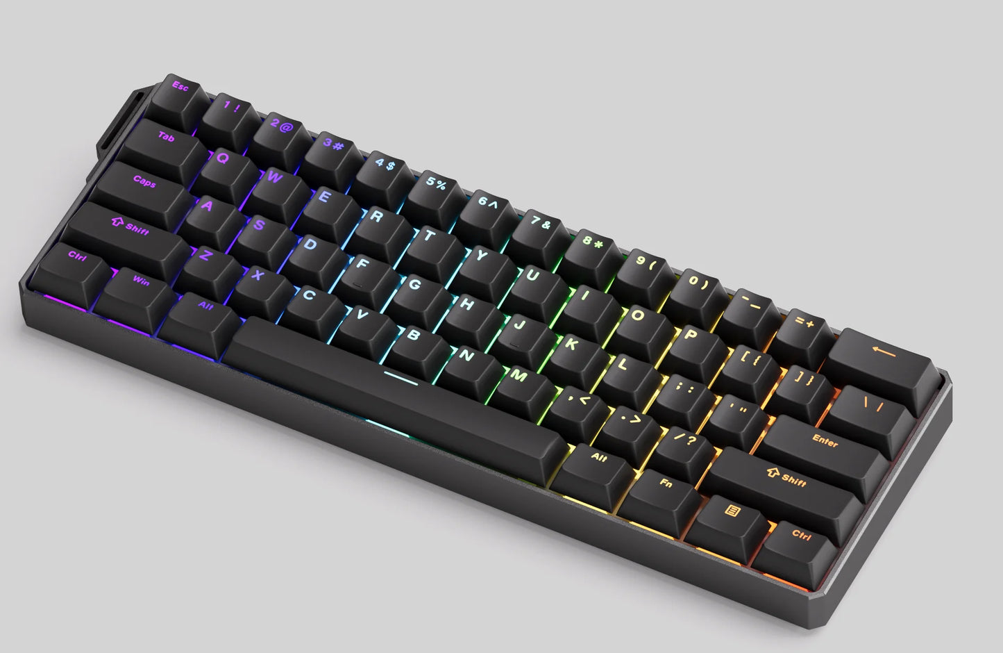 MONSGEEK FUN60 Mechanical Keyboard Magnetic Switch 60% Gaming Keyboard Rapid Trigger 0.01 mm 8K HE/TMR eSports Custom Keyboard