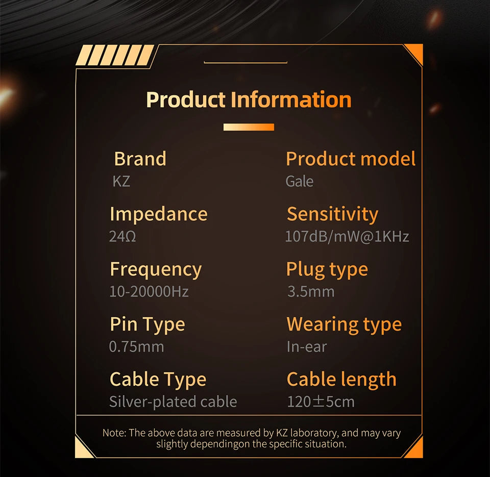KZ Gale In-Ear Gaming Earphones E-sports Bass Metal Earbuds for Video Game Stage Live Sound Headphones