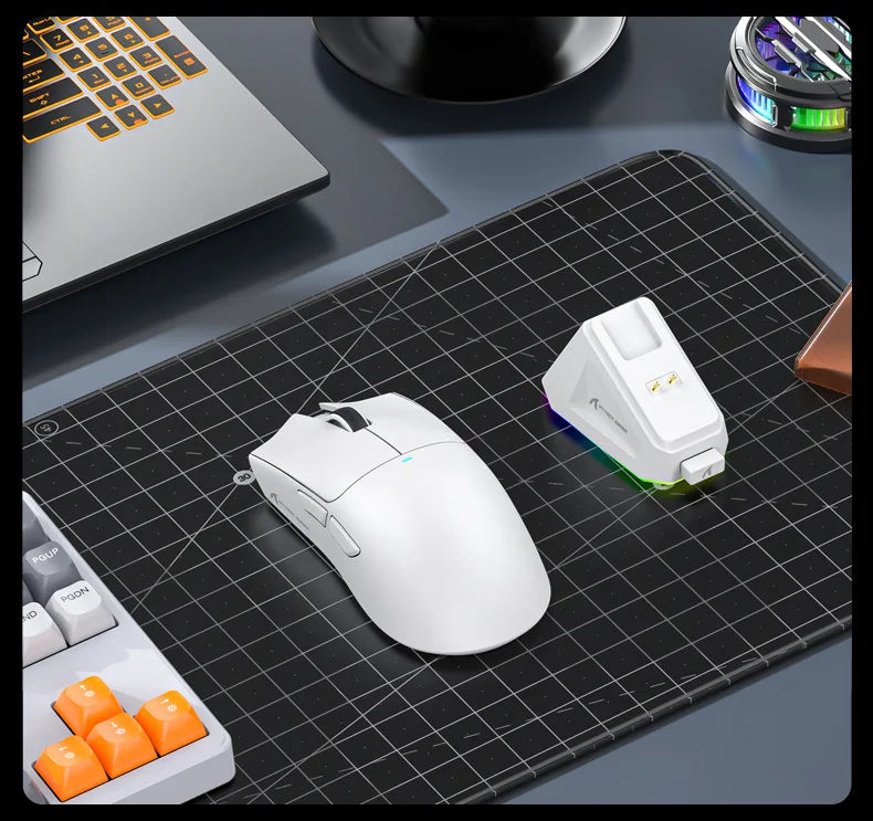 Attack Shark X11 PAW3311 Bluetooth Mouse, Triple Mode Connectivity, Touch Magnetic Charging Dock, Ultra-Light Gaming Mouse