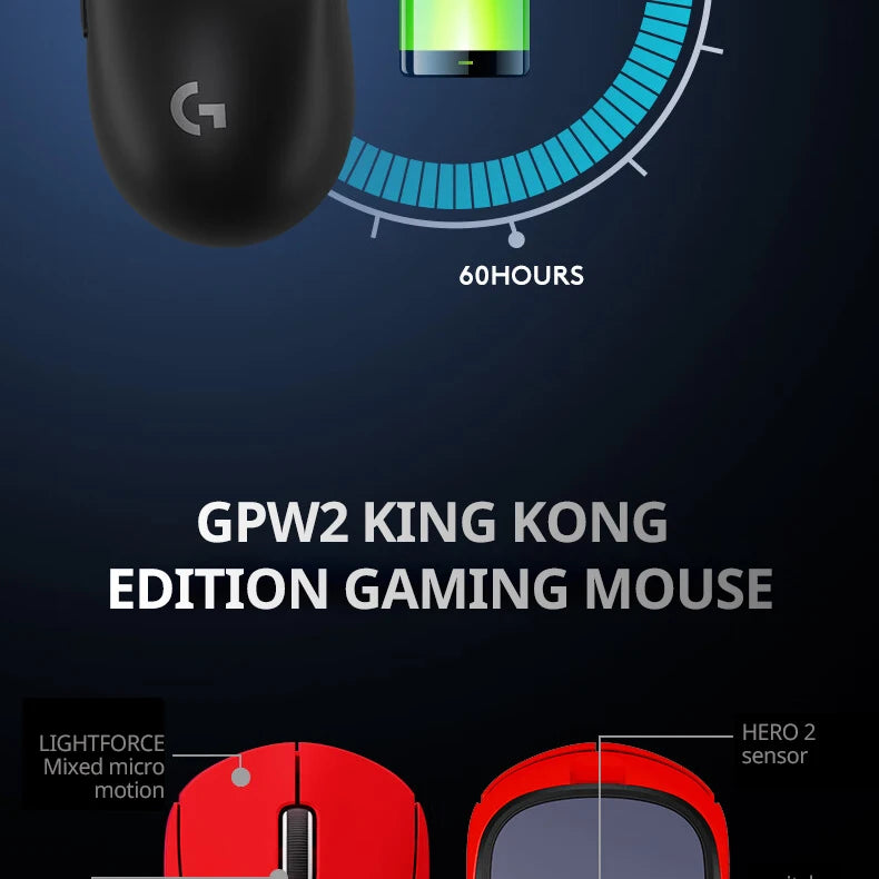 Logitech G PRO X Superlight 2 SE wireless gaming mouse, HERO 2 sensor, 44000DPI, 888IPS, G hub, Type-C interface