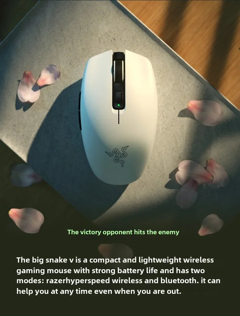 Razer Orochi V2 Mobile Wireless Gaming Mouse Lightweight 2 Wireless Modes 5G Mice Advanced 18K DPI Optical Sensor