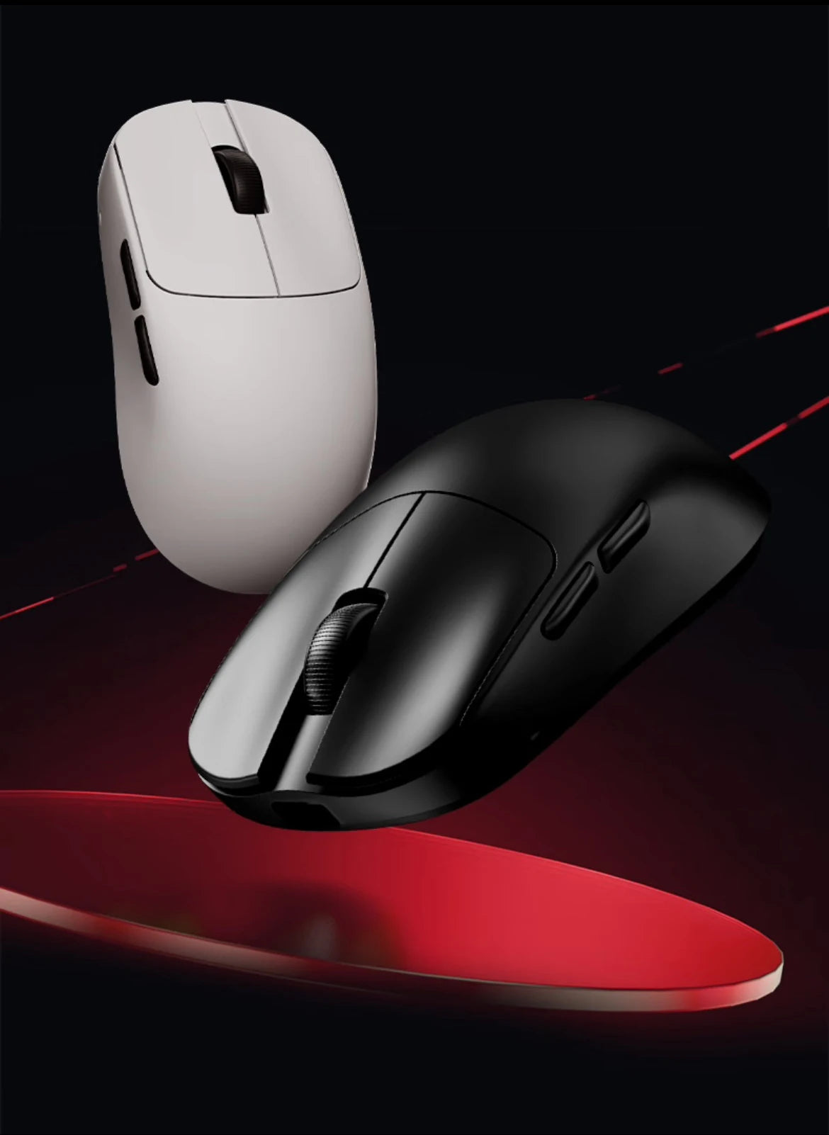The New Vxe Mad R/R Major Gaming E-Sports Mouse Paw3395/3950 Dual-Mode Nonporous Lightweight Ergonomic Standard 8k