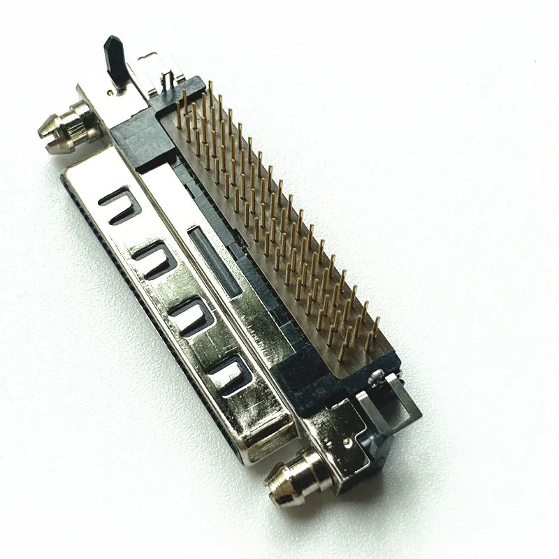 SCSI VHDCI68 VHDCI 68P V68 V.68 Single-layer Female Adapter 90 Degree Plug-in VHDCI 68P Female Connector