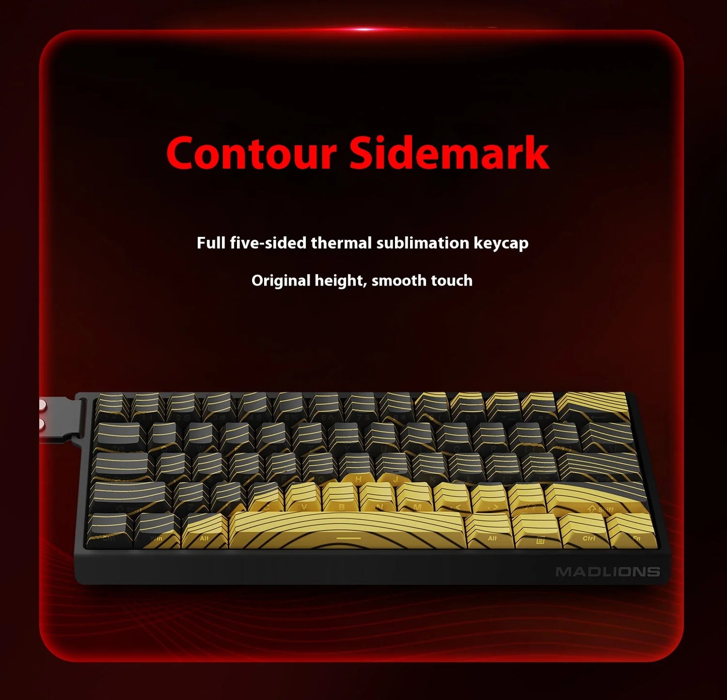 Madcatz Mad60 Mad68 HE 8k Mechanical Keyboard Magnetic Switch Wired 60% 68% Gaming Keyboards Rapid Trigger Rgb Customs Keyboards