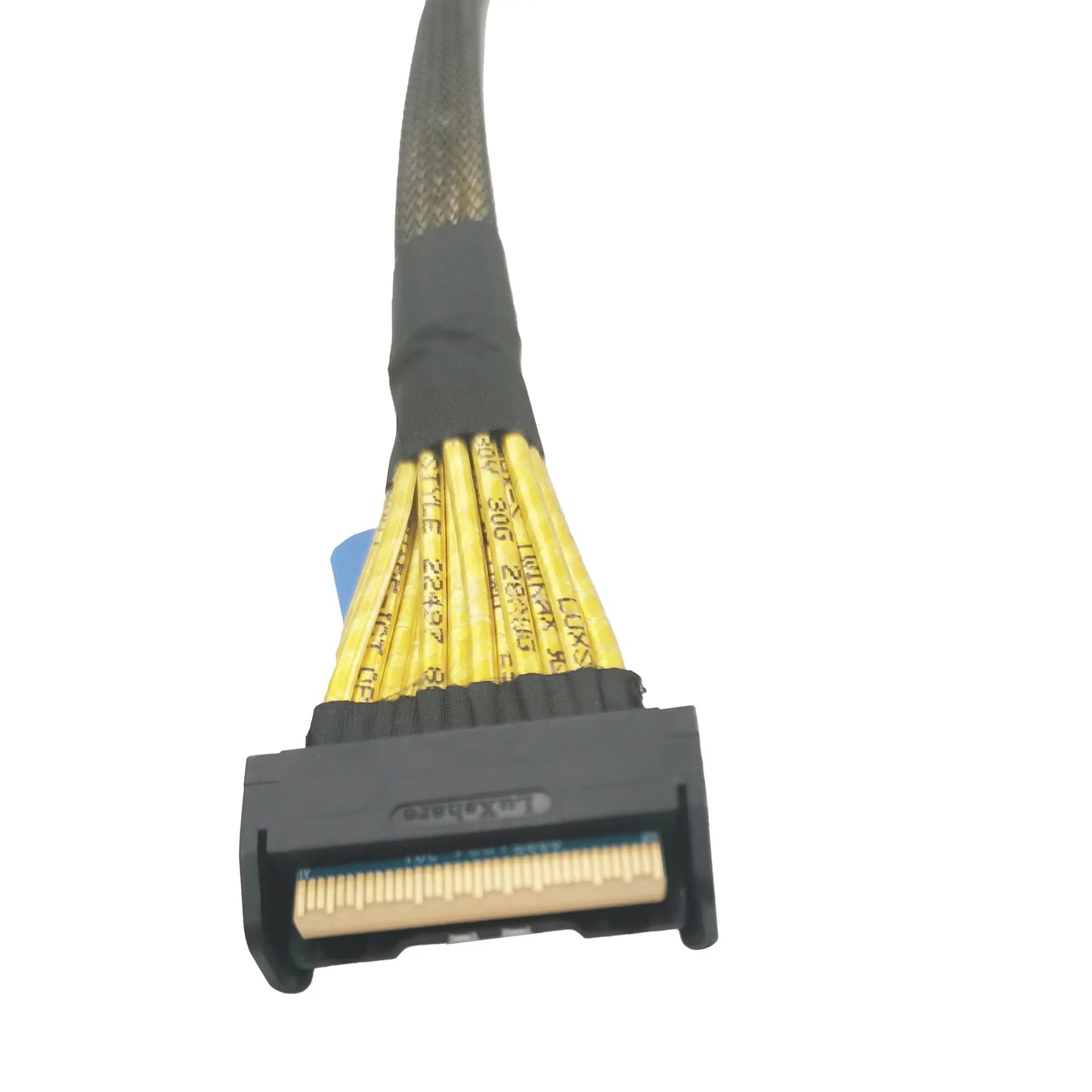 PCIe5.0 MCIO 8i to MCIO 8I cable L=0.5M  Low insertion loss