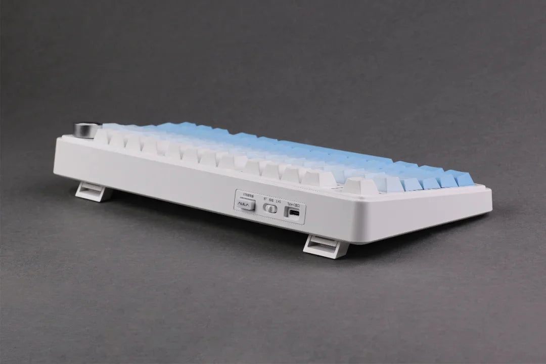 AULA F75Pro Gasket Mounted Wireless Gaming Mechanical Keyboard RGB Customized 75% Layout Side-engraving PBT Keycaps