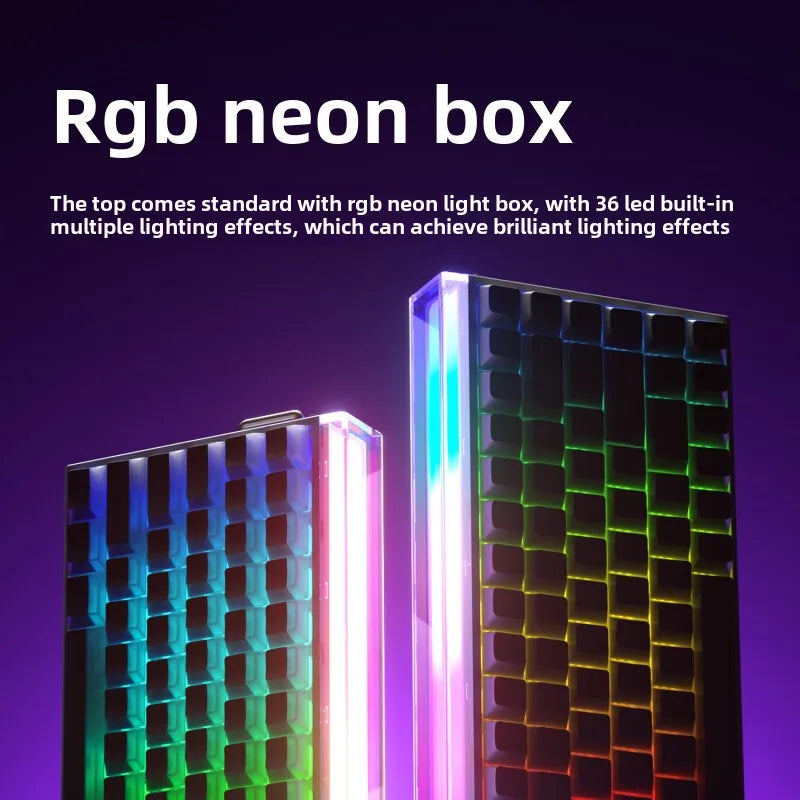 New AULA HERO 84HE 8K INSTOCK Magnetic Switch Gaming Keyboard E-sport Custom RGB Mechanical Keyboard Ergonomics Game Accessories