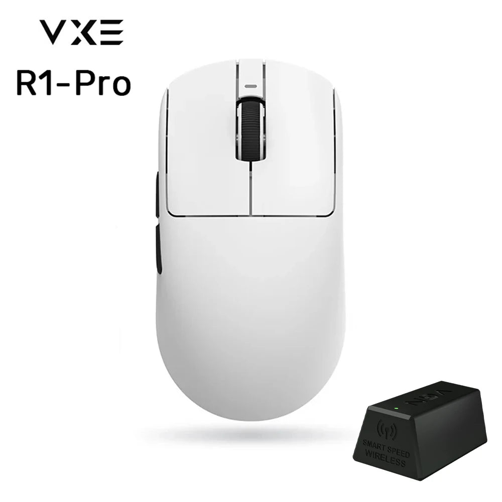 VXE Dragonfly R1 Pro Max Wireless Mouse R1 SE Light weight PAW3395 Nordic52840 4KHz Smart Speed X FPS Office Gaming Mouses Gift
