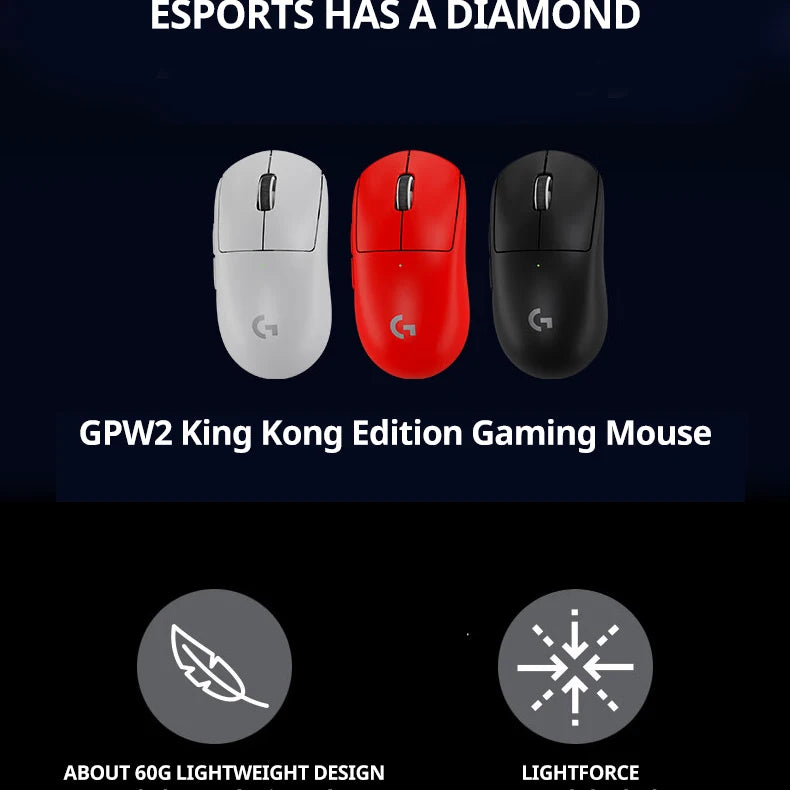 Logitech G PRO X Superlight 2 SE wireless gaming mouse, HERO 2 sensor, 44000DPI, 888IPS, G hub, Type-C interface