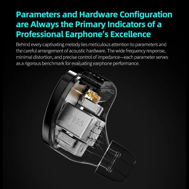 KZ Sonata 28BA Upgraded HIFI Headset In ear Adjustable Balanced Armoured Unit Wired Gaming Headset