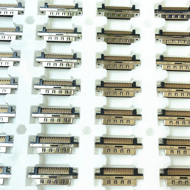 SCSI VHDCI68 VHDCI 68P V68 V.68 Single-layer Female Adapter 90 Degree Plug-in VHDCI 68P Female Connector