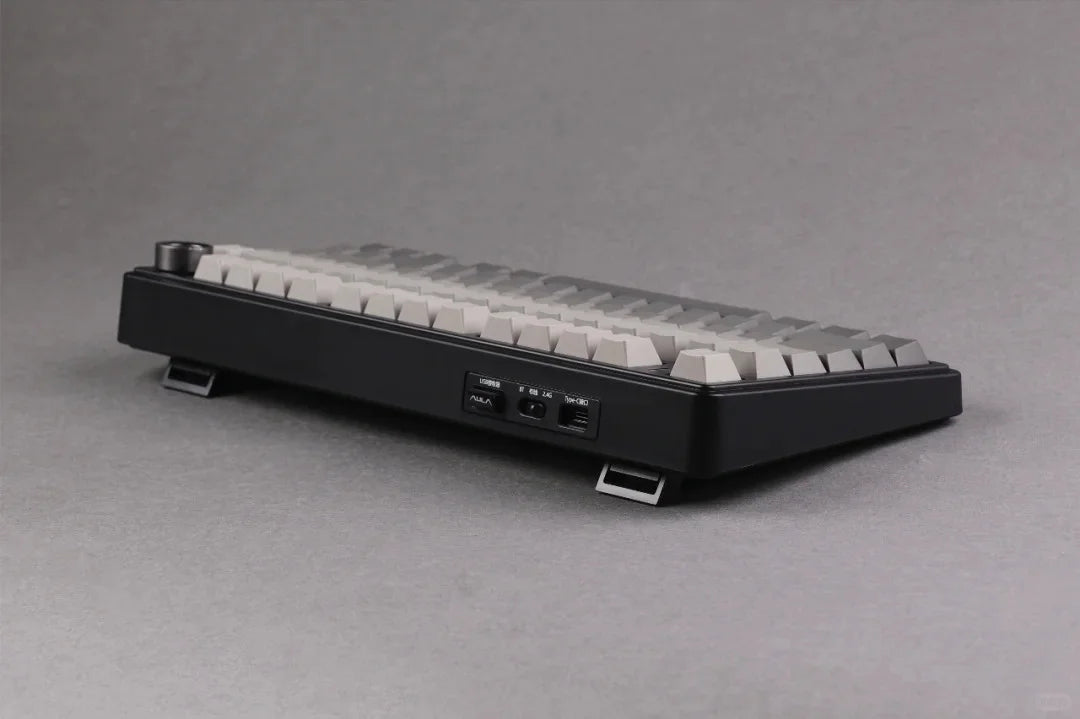 AULA F75Pro Gasket Mounted Wireless Gaming Mechanical Keyboard RGB Customized 75% Layout Side-engraving PBT Keycaps