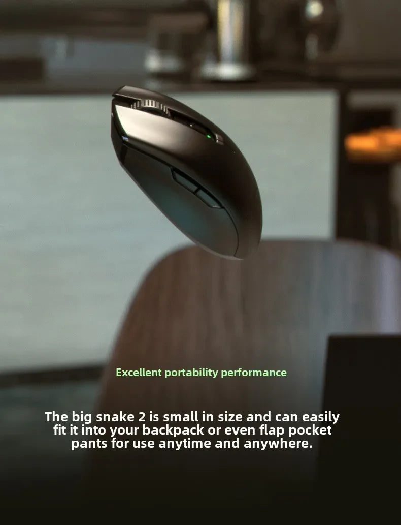 Razer Orochi V2 Mobile Wireless Gaming Mouse Lightweight 2 Wireless Modes 5G Mice Advanced 18K DPI Optical Sensor
