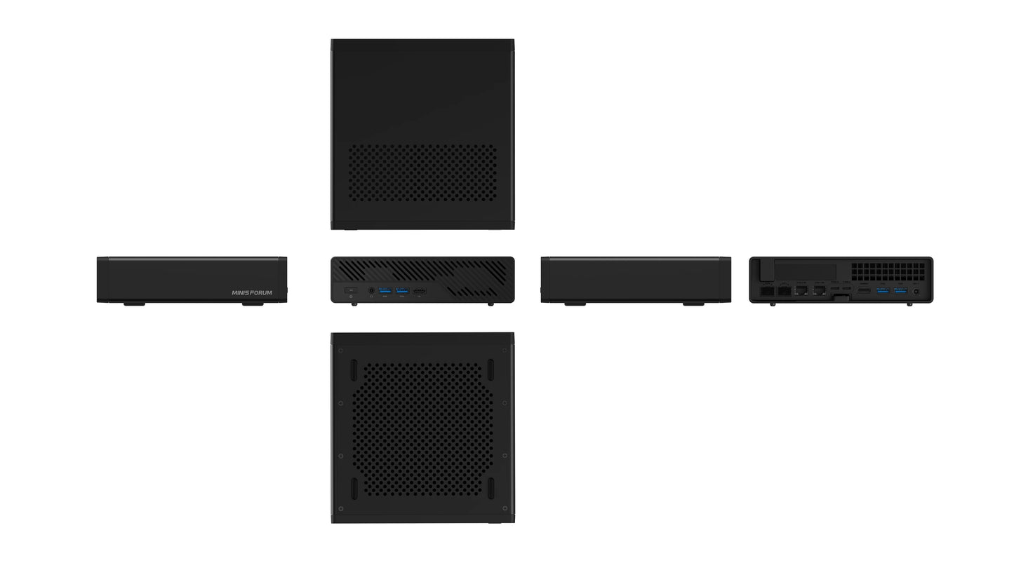 MINISFORUM MS-A2 MINI PC AMD Ryzen 9 9955HX PC Windows 11 Pro Support 96GB DDR5 64GB 1TB SSD U.2 NVME Support 10G SFP+ PC Gaming
