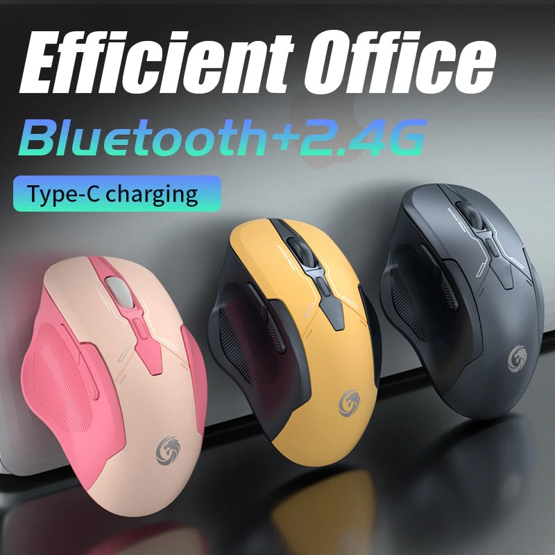 Xiaomi Bluetooth Wireless Mouse Dual-mode Rechargeable Silent Mechanical Office Gaming  Universal Mouse For PC Android IOS