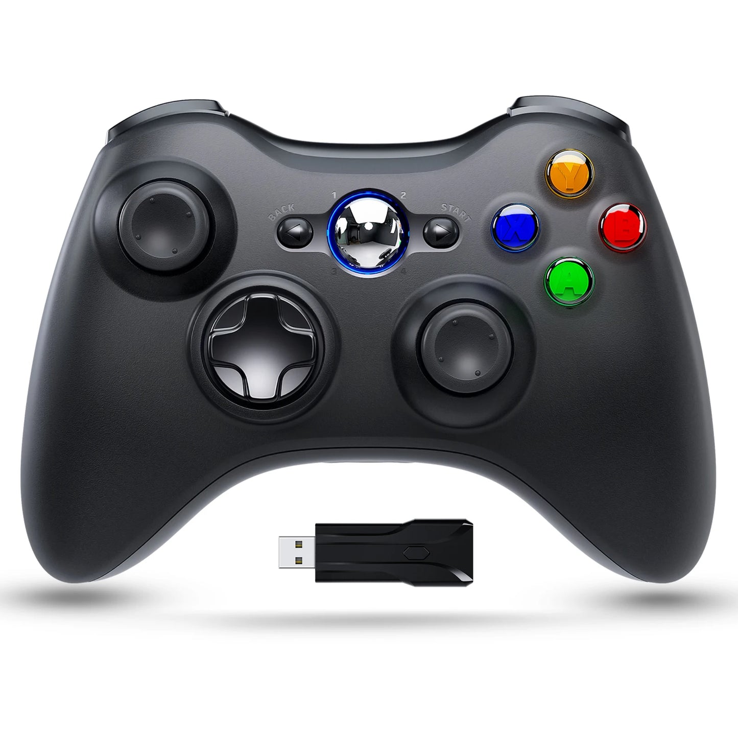 2.4G Xbox 360 Gamepad Wireless/Wired Controller Supports Xbox 360/360 Slim/Pc/Steam Gamepad For  Pc Game Controller Joypad